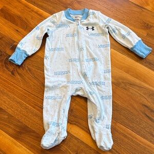 Under Armour Light Blue Kids Footie